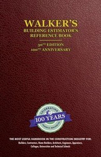 Walker's Building Estimator' Reference Book, 30th Edition