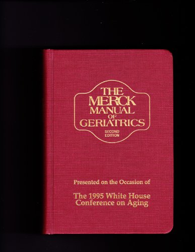 The Merck Manual of Geriatrics