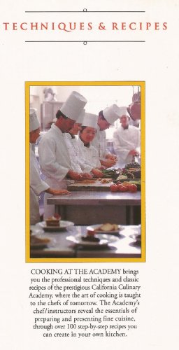 Cooking At the Academy