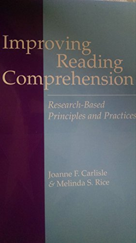 Improving Reading Comprehension
