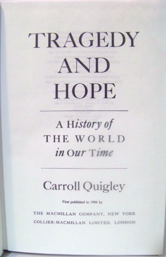 Tragedy and Hope
