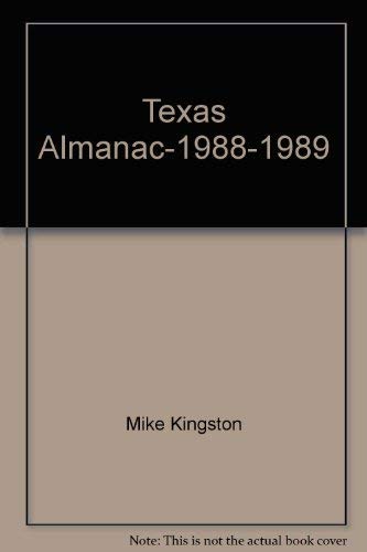 Texas Almanac-1988-1989