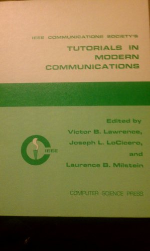 IEEE Communications Society's Tutorials in modern communications