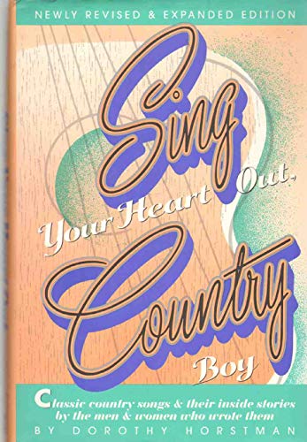 Sing Your Heart Out Country Boy