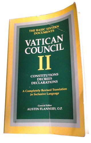 Documents of Vatican Council I