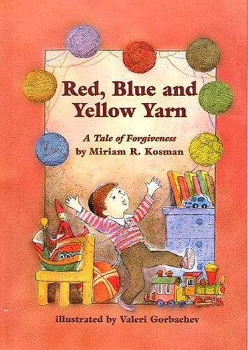 Red, Blue, and Yellow Yarn