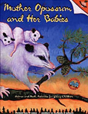 Mother Opossum and Her Babies