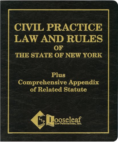 Civil Practice Law and Rules of the State of New York