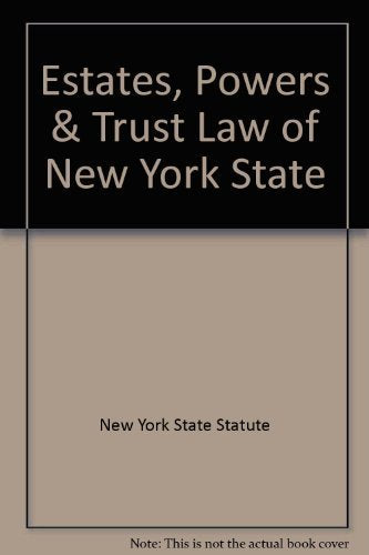 Estates, Powers & Trusts Law (Eptl)