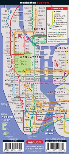 NYC Classic Unfolds Pop-Up Map by Vandam