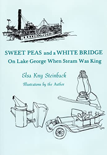 Sweet Peas And A White Bridge