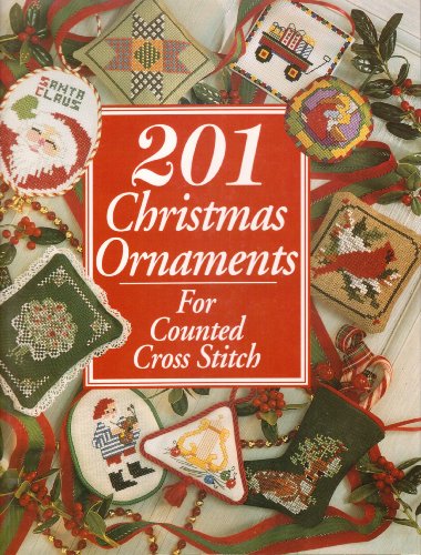 201 Christmas Ornaments for Counted Cross Stitch