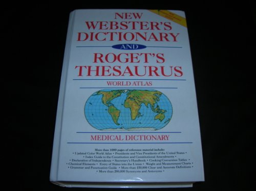 Websters Dictionary & Rogets Thesaurus