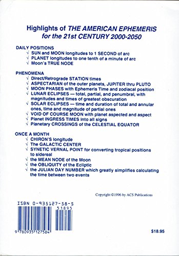 American Ephemeris