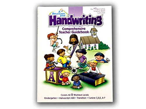 Reason for Handwriting Comprehensive Teacher Guidebook for K-6