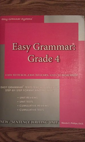 Easy Grammar Grade 4
