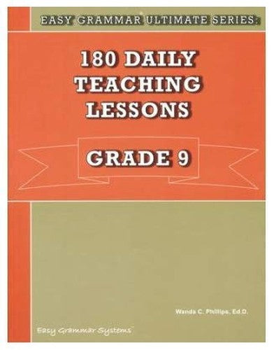 Easy Grammar Ultimate Series: 180 Daily Teaching Lessons Grade 9