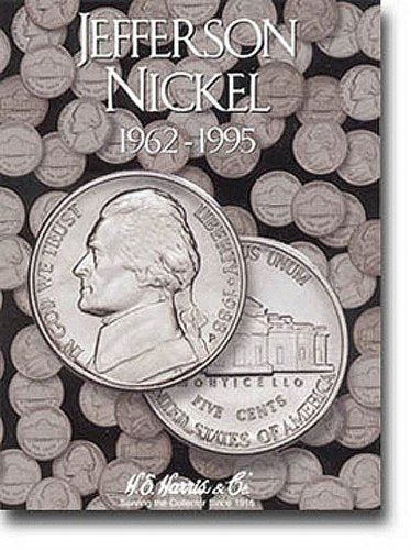 H.E. Harris(r) Coin Folder - Jefferson Nickel Collection #2: 1962-1995