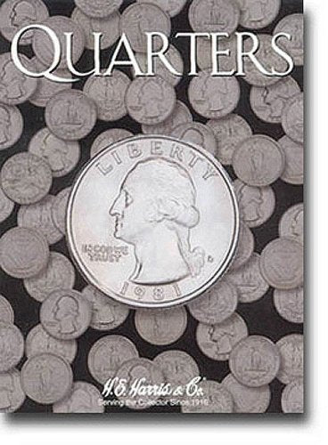 H.E. Harris(r) Coin Folder - U.S. Quarters: Plain, No Dates