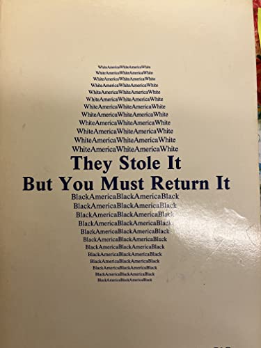 They stole it, but you must return it
