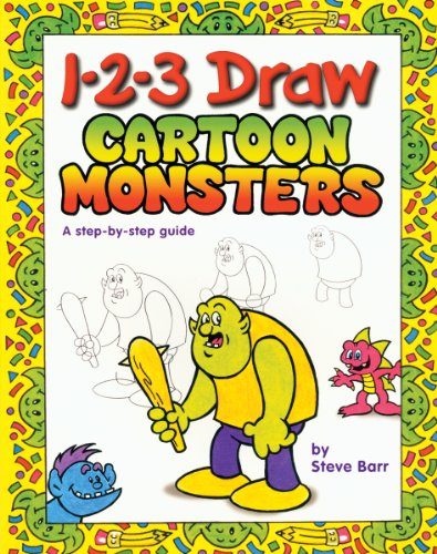 1-2-3 Draw Cartoon Monsters