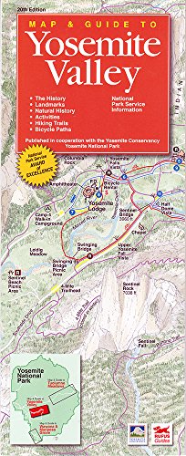 Map and Guide to Yosemite Valley