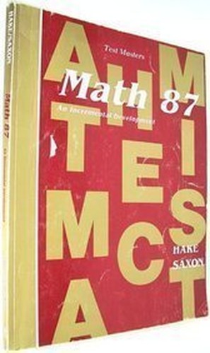 Math 87 1e Test Master