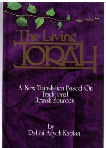 The Living Torah English Edition with Haftarot, Bibliography, & Index