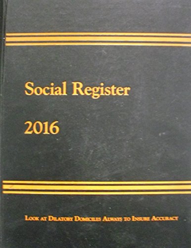 Social Register 2016
