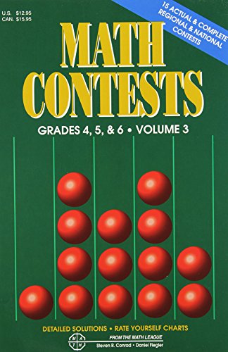 Math Contests for Grades 4, 5, and 6