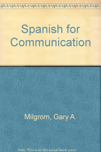 Spanish for Communication