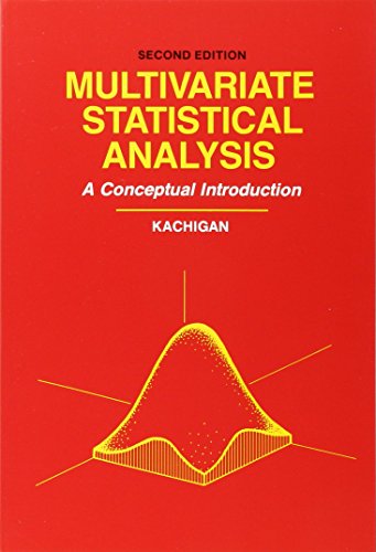 Multivariate Statistical Analysis