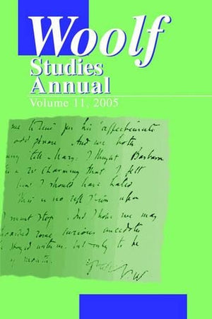 Woolf Studies Annual Volume 11