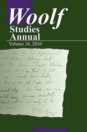 Woolf Studies Annual Volume 16