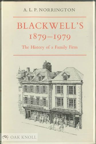 Blackwell's, 1879-1979