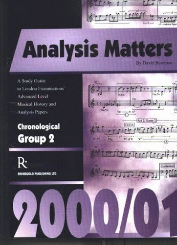 Analysis Matters