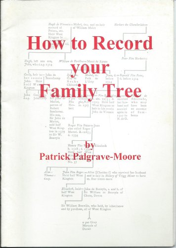 How to Record Your Family Tree