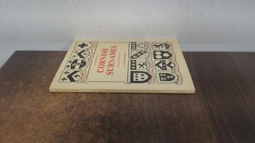 A Handbook of Cornish Surnames