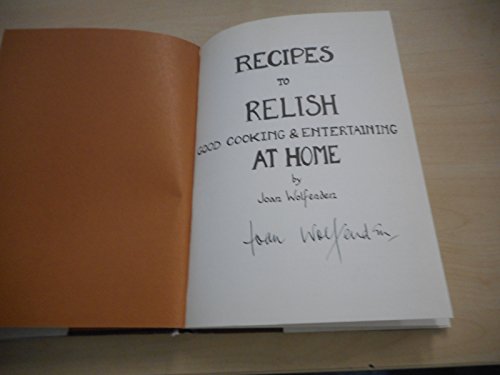 Recipes to Relish