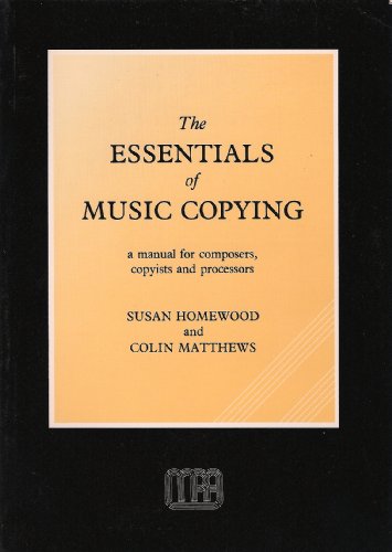 Essentials of Music Copying