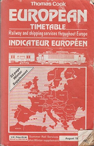 Thomas Cook European Timetables