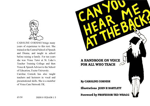 Can You Hear Me at the Back?