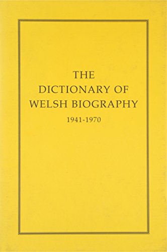 Dictionary of Welsh Biography