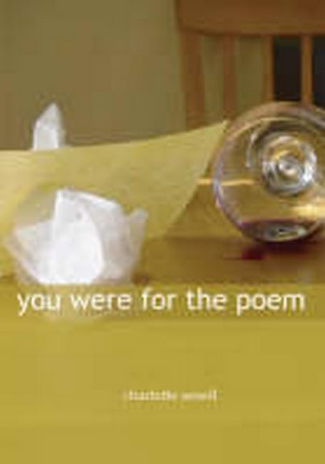 You Were for the Poem