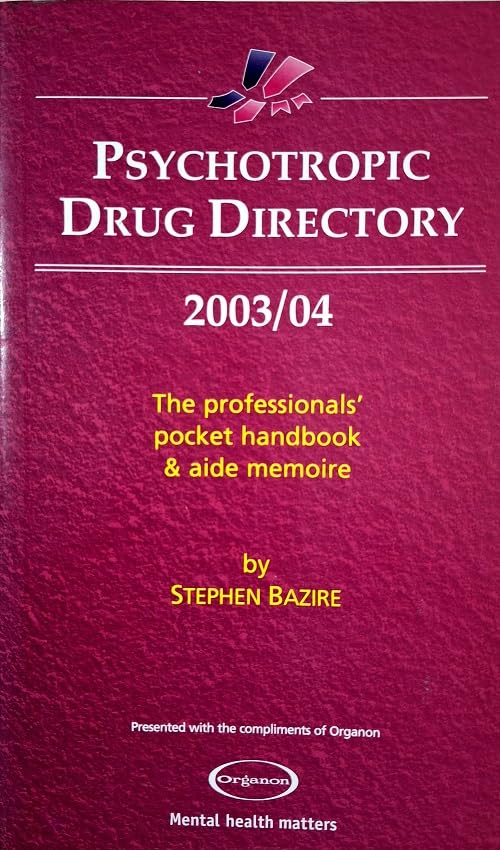 Psychotropic Drug Directory