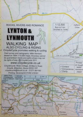 Lynton and Lynmouth Walking Map