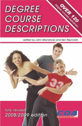 Degree Course Descriptions