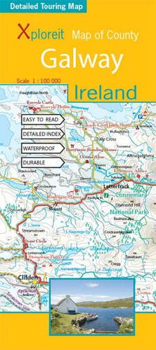 Xploreit Map of County Galway Ireland