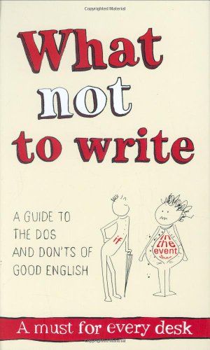 What Not to Write