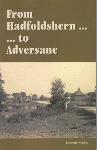 From Hadfoldshern to Adversane